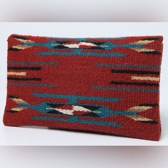 Wool Clutch Red  - Picture 3 of 3